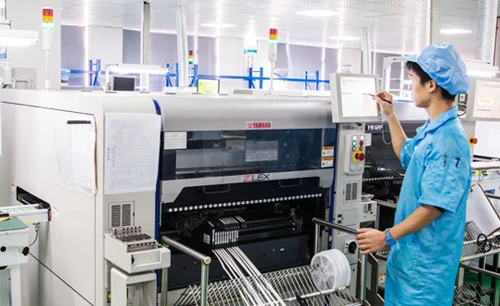 EVsense production line